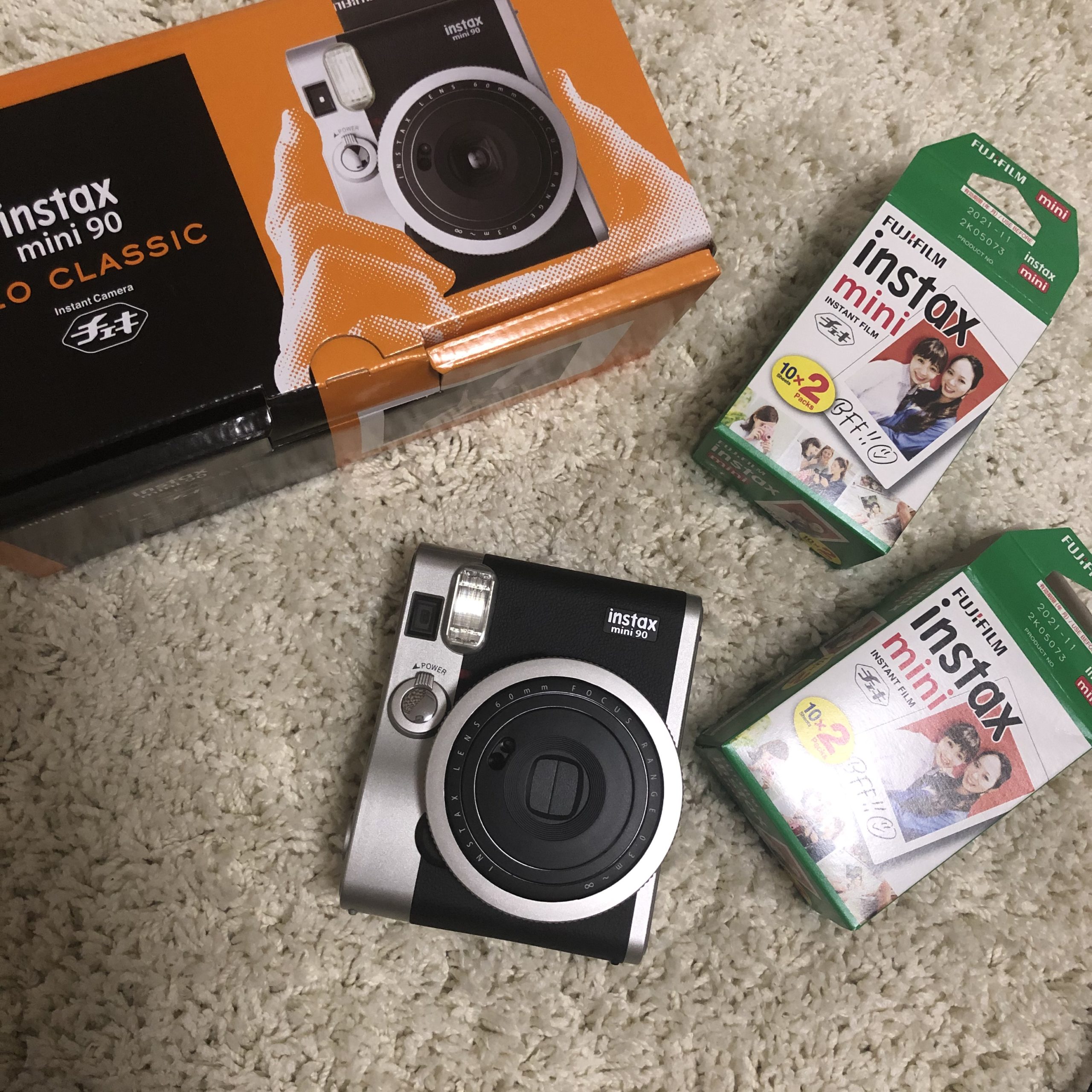 チェキ instax mini90 NEO CLASSIC - カメラ